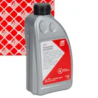 1L 1 liter febi 39095 Automatic Transmission Fluid (ATF) GREEN for AUDI, BMW, CHRYSLER, and JAGUAR