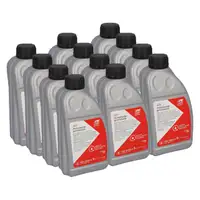 12L febi 183413 ATF Automatikgetriebe&ouml;l ROT f&uuml;r BMW MAZDA ATF 7 DEXRON ULV