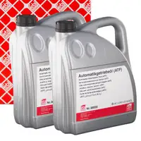 10L 10 Liter febi ATF Automatikgetriebe&ouml;l AUDI BMW HYUNDAI JAGUAR PORSCHE VW