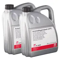 10L 10 Liter febi ATF Automatikgetriebe&ouml;l AUDI BMW HYUNDAI JAGUAR PORSCHE VW
