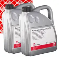 10L 10-liter febi ATF automatic transmission fluid for AUDI, BMW, HYUNDAI, JAGUAR, PORSCHE, and VW