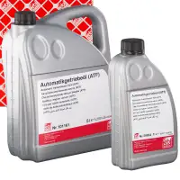 6L 6 Liter febi Automatikgetriebe&ouml;l ATF BMW FORD MINI OPEL PSA VOLVO VW