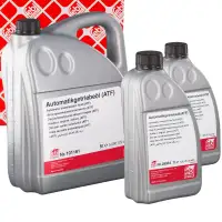 7L 7 liters febi Automatic Transmission Fluid (ATF) for BMW, Ford, MINI, Opel, PSA, Volvo, and VW