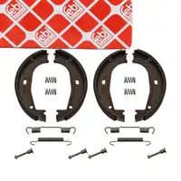 febi 31045 Bremsbackensatz + Zubehör Feststellbremse hinten