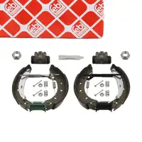 febi 37546 Bremsbackensatz + Radbremszylinder + Zubeh&ouml;r Feststellbremse hinten