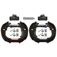 febi 37550 Bremsbackensatz + Radbremszylinder + Zubeh&ouml;r Feststellbremse hinten