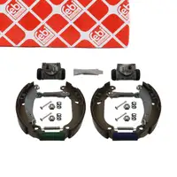 febi 37229 Bremsbackensatz + Radbremszylinder + Zubeh&ouml;r Feststellbremse hinten