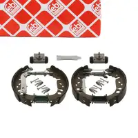febi 38749 Bremsbackensatz + Radbremszylinder + Zubeh&ouml;r Feststellbremse hinten