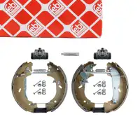 febi 44313 Bremsbackensatz + Radbremszylinder + Zubehör Feststellbremse hinten