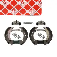 febi 47162 Bremsbackensatz + Radbremszylinder + Zubeh&ouml;r Feststellbremse hinten