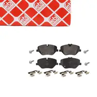 febi 1002007 Bremsbel&auml;ge Bremsbelagsatz f&uuml;r BMW 5er G60 G61 X3 G45 MINI F65 F66 U25 vorne