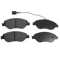 febi Bremsscheiben + Bremsbel&auml;ge + Sensor f&uuml;r FIAT Bravo 2 LANCIA Delta 3 vorne + hinten