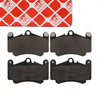febi 116168 Bremsbel&auml;ge f&uuml;r PORSCHE 996 997 3.6 3.8 Carrera Turbo vorne 99635194911