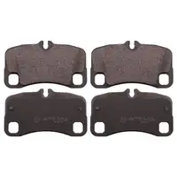 febi Bremsbel&auml;ge f&uuml;r PORSCHE 997 3.6 3.8 4.0 GT2 GT3 Carrera Turbo hinten 99735294701