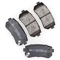 HIRSCHER Bremsscheiben + Bel&auml;ge f&uuml;r HYUNDAI i30 FD 15 Zoll KIA Cee'D ED vorne + hinten