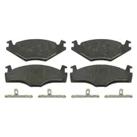 febi Bremsscheiben + Bremsbel&auml;ge f&uuml;r VW Golf 1 2 3 Passat B1 B2 Vento SEAT Ibiza 2 vorne