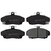 febi Bremsen Set Bremsscheiben + Bel&auml;ge f&uuml;r ROVER 200 II (XW RF) 400 II (XW RT) hinten