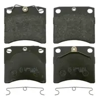 febi Bremsscheiben + Bel&auml;ge + Sensor f&uuml;r VW CALIFORNIA TRANSPORTER T4 vorne hinten