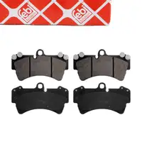 febi Bremsbel&auml;ge Bremsbelagsatz f&uuml;r VW Touareg 7L AUDI Q7 4L PORSCHE Cayenne 9P vorne