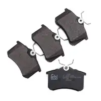 febi Bremsscheiben + Bel&auml;ge + Sensor f&uuml;r VW Golf 5 6 A3 8P leon 1P Octavia 2 vorne hinten