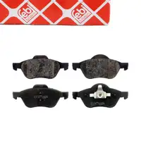 febi Bremsbel&auml;ge Bremsbelagsatz f&uuml;r RENAULT Twingo 2 Laguna 2 3 Wind vorne 410600012R