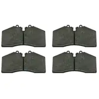 febi Bremsbel&auml;ge f&uuml;r PORSCHE 911 993 Carrera Turbo 928 944 968 vorne o. hinten