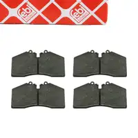 febi Bremsbel&auml;ge f&uuml;r PORSCHE 911 993 Carrera Turbo 928 944 968 vorne o. hinten