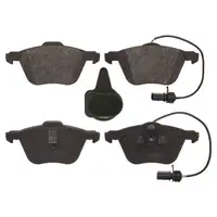 febi Bremsscheiben + Bel&auml;ge + Sensor f&uuml;r VW Transporter T4 PR-1LB ab Fgst. Sharan 7M vorne