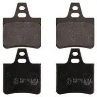 febi Bremsen Set Bremsscheiben + Bremsbel&auml;ge f&uuml;r CITROEN Xantia (X1_, X2_) hinten