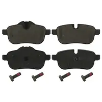 febi Bremsscheiben + Bel&auml;ge + Sensor f&uuml;r BMW Z4 E89 sDrive23/30/35i bis 03.2010 hinten