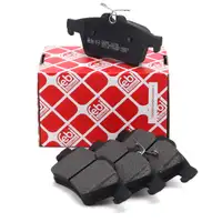 febi Bremsbel&auml;ge Bremsbelagsatz f&uuml;r FORD Focus 2 3 OPEL Vectra C CITROEN C5 3 VOLVO hinten