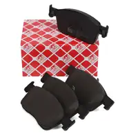 febi Bremsbel&auml;ge Bremsbelagsatz f&uuml;r CITROEN Jumpy PEUGEOT Expert Traveller OPEL C vorne