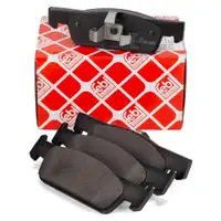 febi Brake Pads Brake Pad Set for RENAULT Clio 4, Twingo 3, SMART ForFour, Fortwo 453 (Front)