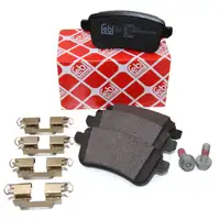 febi Bremsbel&auml;ge Bremsbelagsatz f&uuml;r RENAULT Espace 5 Scenic 4 Megane 4 Talisman hinten