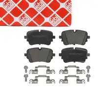 febi 184230 Bremsbel&auml;ge Bremskl&ouml;tze f&uuml;r AUDI Q8/E-Tron GE PR-1KG/1KW/2EJ/2EK hinten