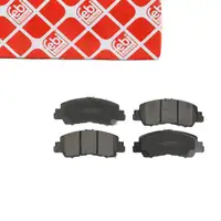 febi 184236 Bremsbel&auml;ge f&uuml;r MITSUBISHI Eclipse Cross GK_ GL_ mit 294mm Scheiben vorne