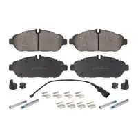 febi 186401 Bremsbel&auml;ge Bremsbelagsatz f&uuml;r FORD Transit V363 Hinterachse 2480690