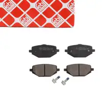 febi 195083 Bremsbel&auml;ge Bremsbelagsatz f&uuml;r RENAULT Captur 2 Megane 4 1.6 hinten 440602361R