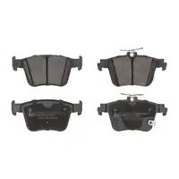 febi 196403 Bremsbel&auml;ge Bremsbelagsatz f&uuml;r MG 4 EH32 EV Hinterachse