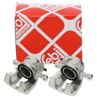 2x febi brake calipers, 57 mm diameter, for Mercedes-Benz A-Class W169 A150, A160, A160CDI (front)