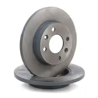 Bremsscheiben + Bel&auml;ge + Sensor f&uuml;r RENAULT Clio 1 2 Megane 1 Thalia 1 Twingo 1 vorne