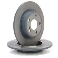 febi 104852 Bremsscheiben Satz f&uuml;r MERCEDES W176 W246 C117 X117 X156 hinten 2464230112