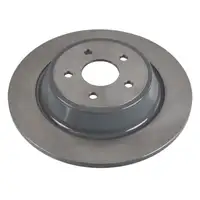 febi Bremsen Set Bremsscheiben + Bremsbel&auml;ge f&uuml;r FORD Kuga 2 MK2 Mondeo 5 MK5 hinten