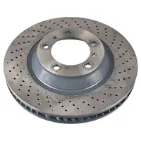 febi Bremsscheiben Satz f&uuml;r PORSCHE 991 3.8 Carrera S / GTS Boxster Spyder (981) vorne