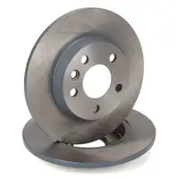 febi Bremsscheiben + Bel&auml;ge + Sensor f&uuml;r VW CALIFORNIA TRANSPORTER T4 vorne hinten