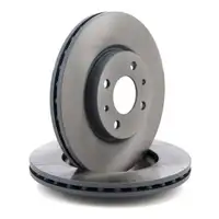 febi Bremsscheiben + Bremsbel&auml;ge f&uuml;r FIAT Panda (312_, 319_) LANCIA Ypsilon (312_) vorne