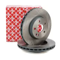 febi 24076 Bremsscheiben Satz f&uuml;r MERCEDES V-Klasse Viano Vito W639 W447 vorne 6394210012