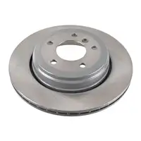 febi Bremsscheiben + Bel&auml;ge + Sensor f&uuml;r BMW 5er E61 Touring 520-530i 520d vorne + hinten