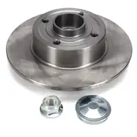 Bremsscheiben + Bremsbel&auml;ge f&uuml;r RENAULT Clio 3 Modus NISSAN Note E11 vorne + hinten