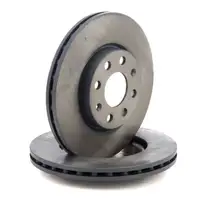 Brake discs + brake pads + sensor for FIAT Grande / Punto / Evo 1999&ndash;June 2014 (front)